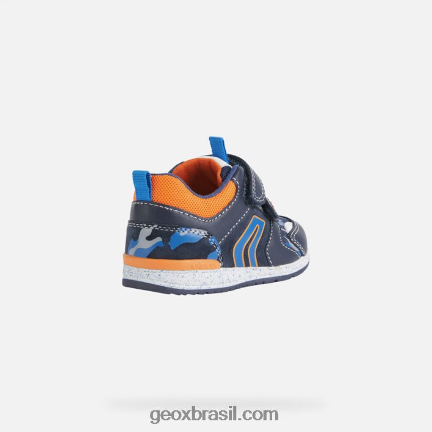 menino rishon marinho/laranja claro Geox 28TF8X1586