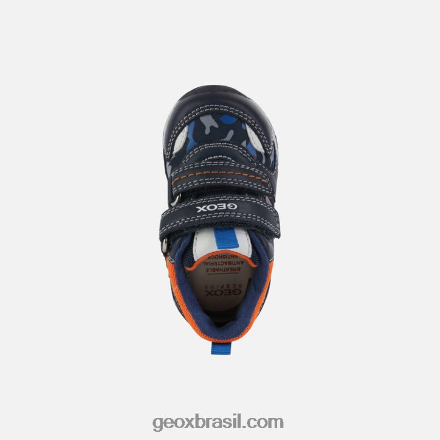 menino rishon marinho/laranja claro Geox 28TF8X1586