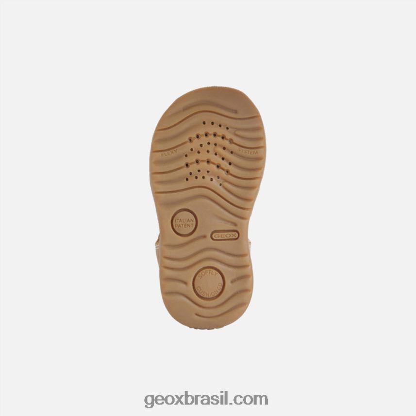 sandália macchia baby caramelo Geox 28TF8X1505
