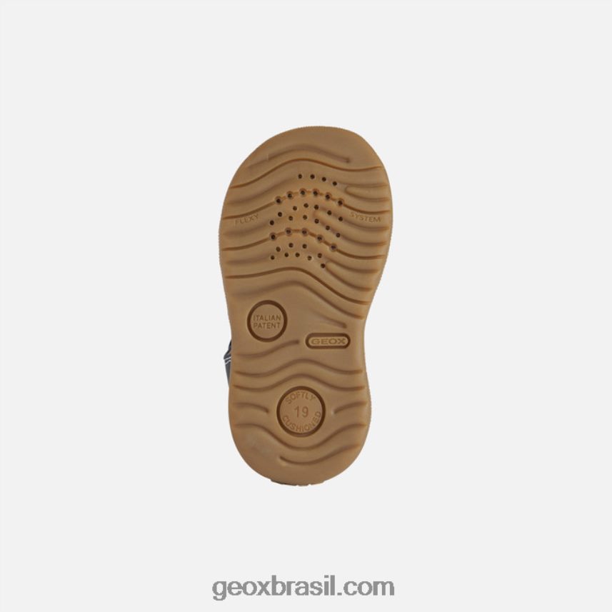 sandália macchia menino marinho/branco Geox 28TF8X1582