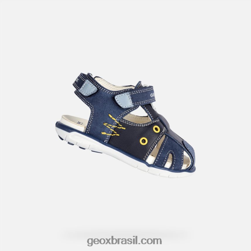 sandália delhi criança marinha Geox 28TF8X1566