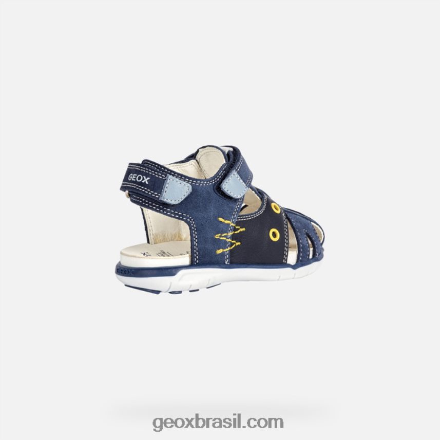 sandália delhi criança marinha Geox 28TF8X1566