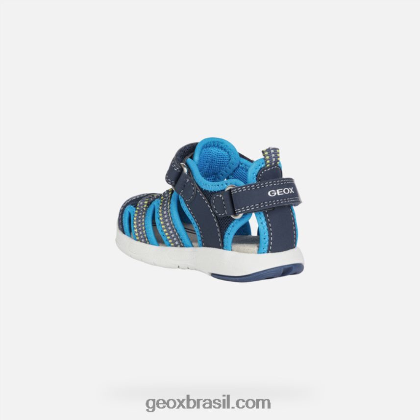 sandália multy criança marinho/azul Geox 28TF8X1436