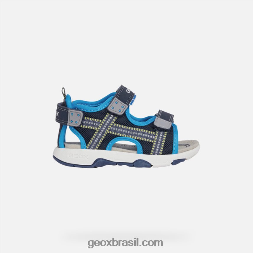 sandália multy criança marinho/azul Geox 28TF8X1496