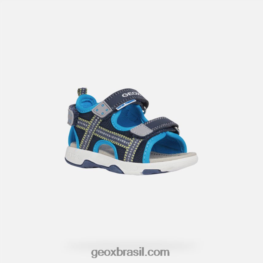 sandália multy criança marinho/azul Geox 28TF8X1496