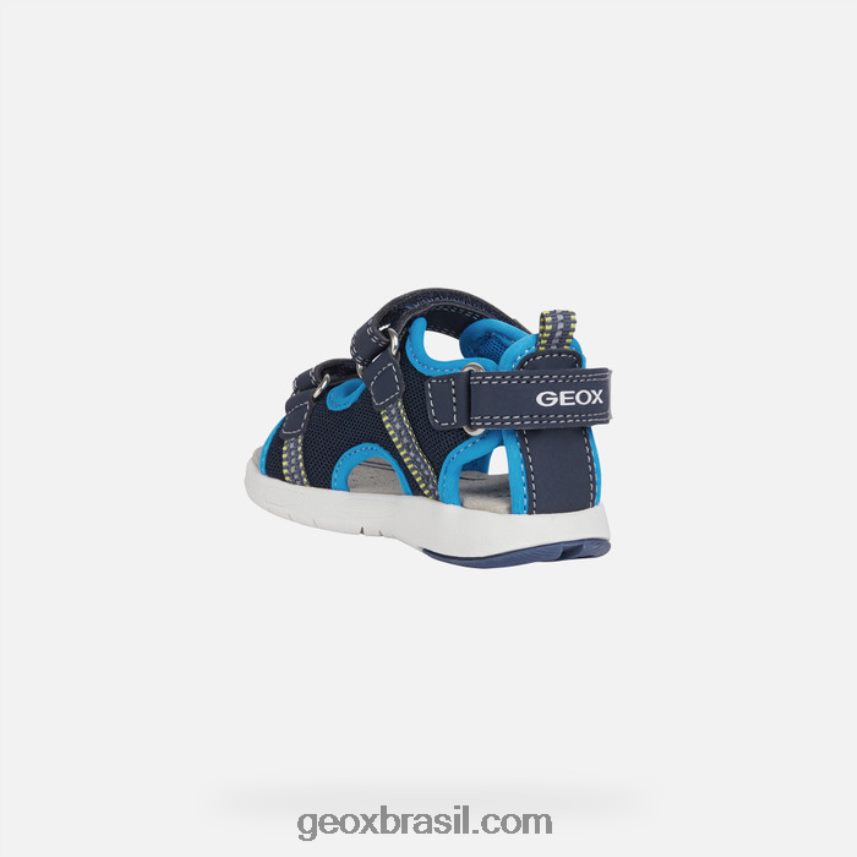 sandália multy criança marinho/azul Geox 28TF8X1496