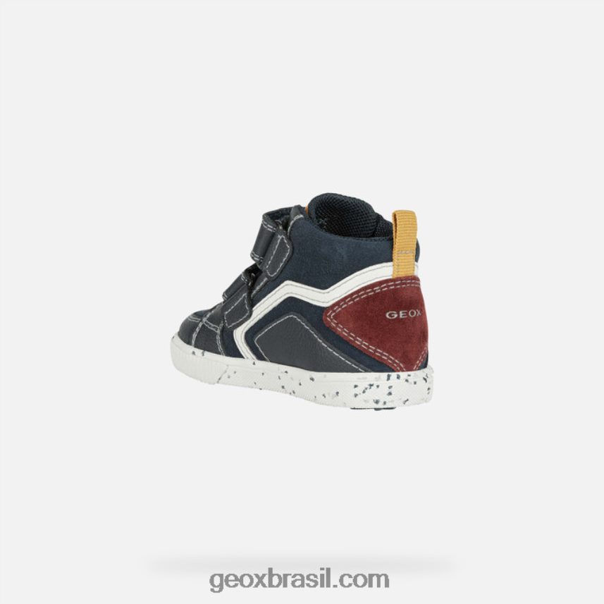 Kilwi criança marinho escuro/bordeaux Geox 28TF8X1576