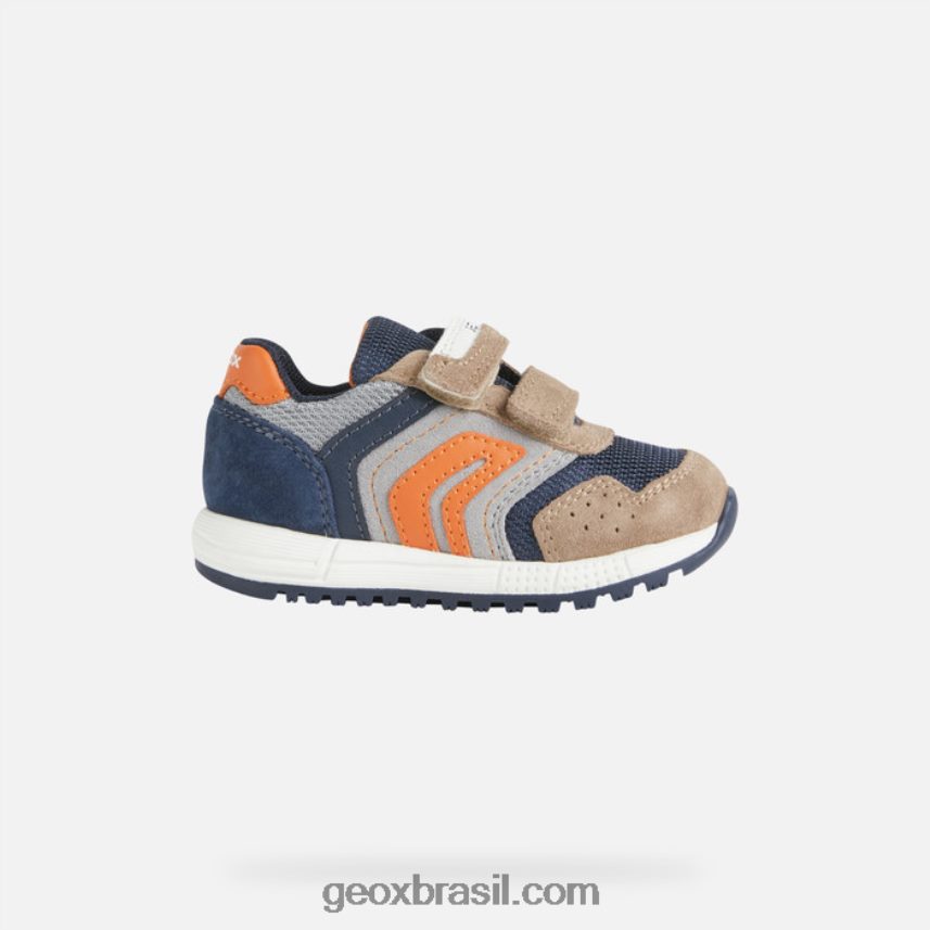 criança alben biscoito/marinha Geox 28TF8X1453