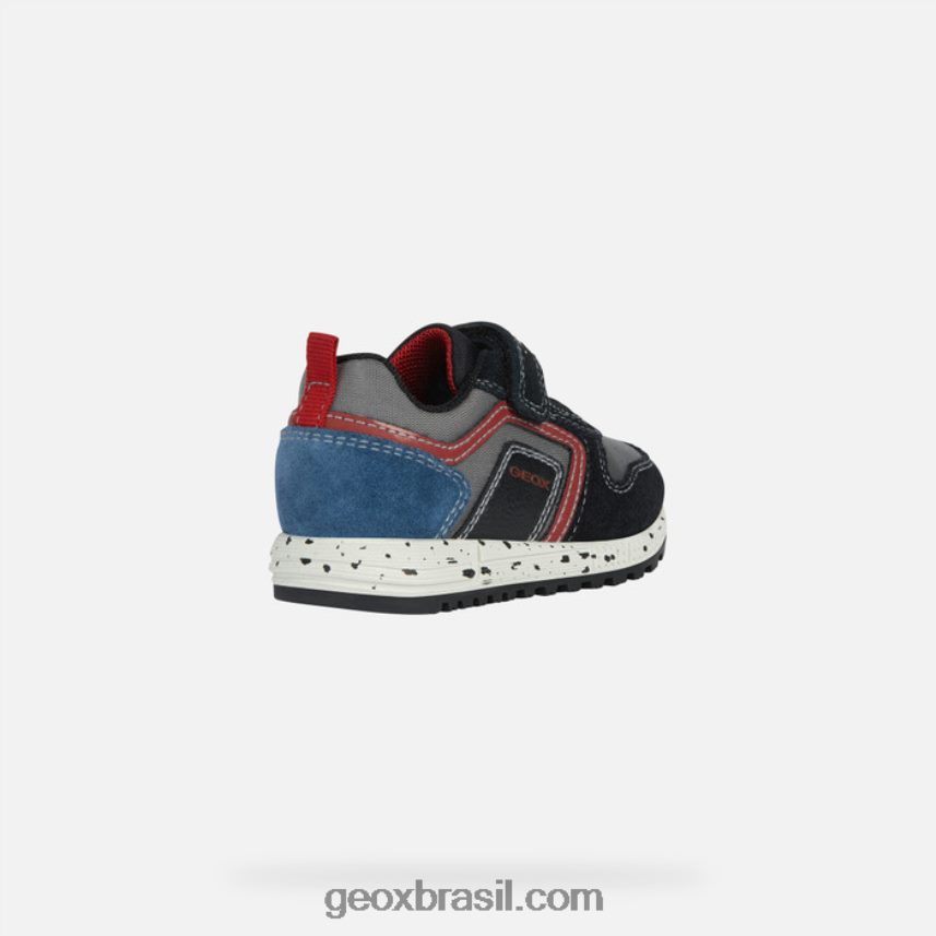 criança alben preto/vermelho escuro Geox 28TF8X1639