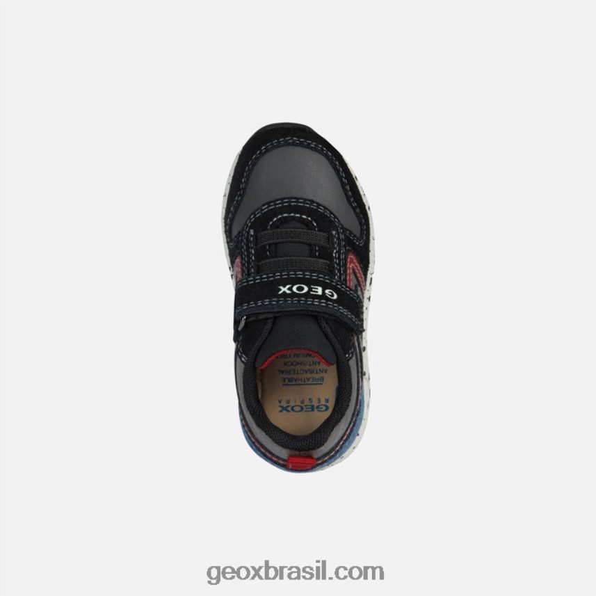 criança alben preto/vermelho escuro Geox 28TF8X1639