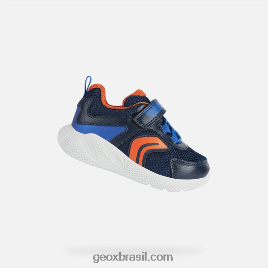 criança sprintye marinha/real Geox 28TF8X1520