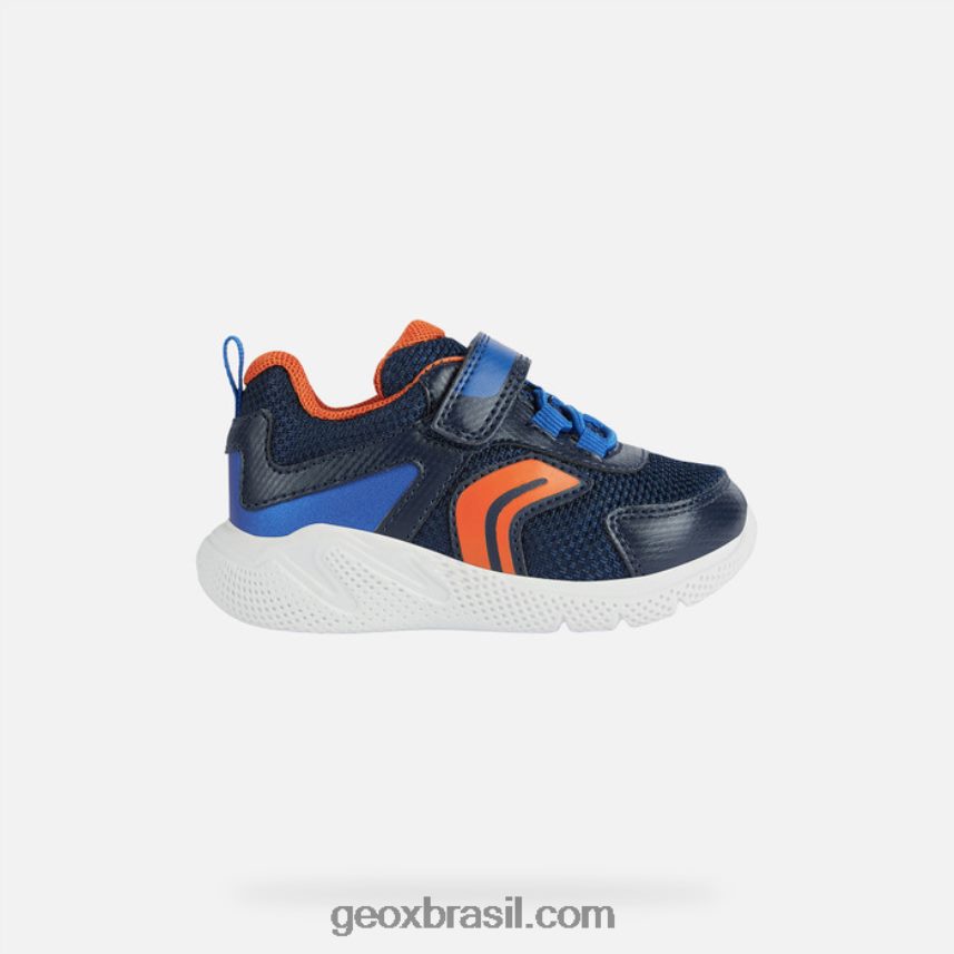 criança sprintye marinha/real Geox 28TF8X1520