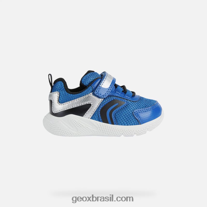 criança sprintye real/preto Geox 28TF8X1519