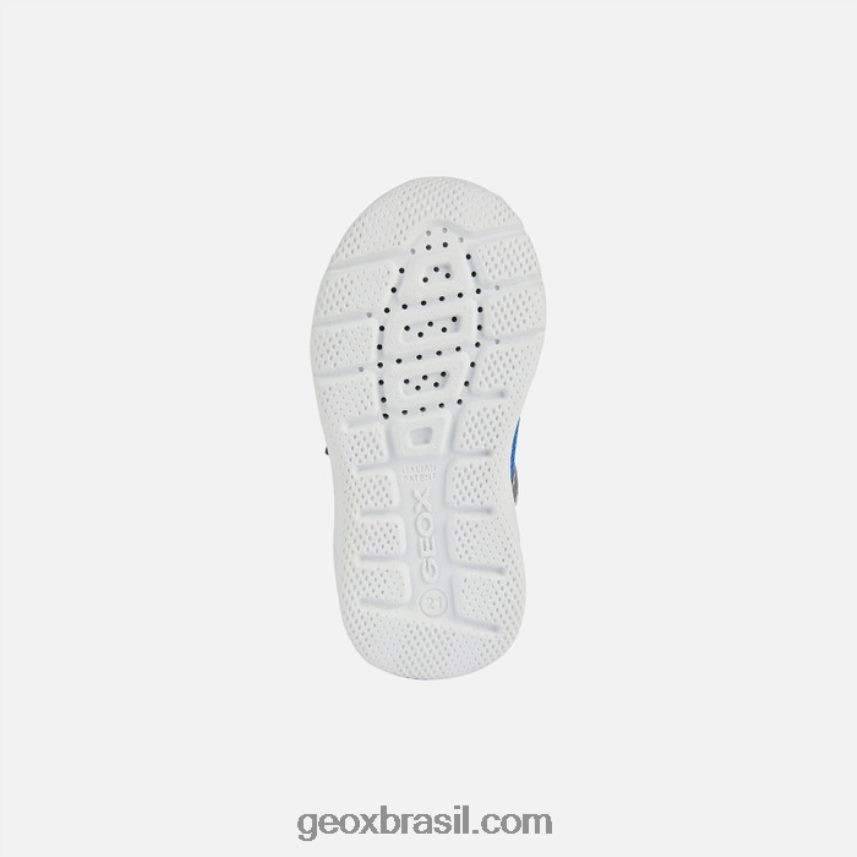 criança sprintye real/preto Geox 28TF8X1519