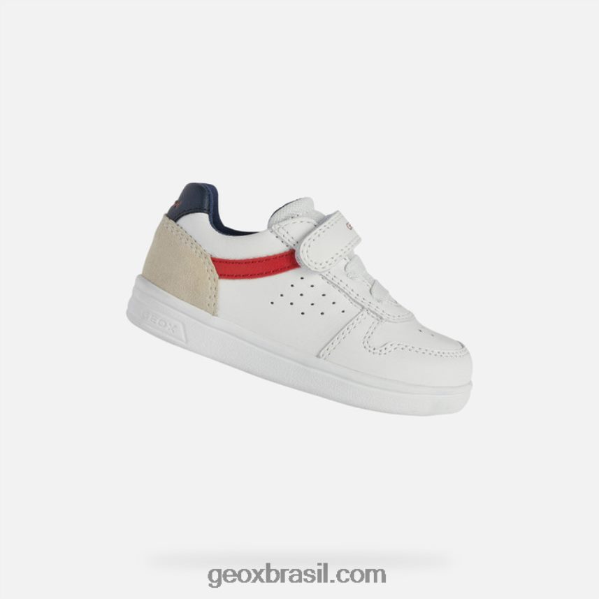 djrock criança branco/vermelho Geox 28TF8X1579
