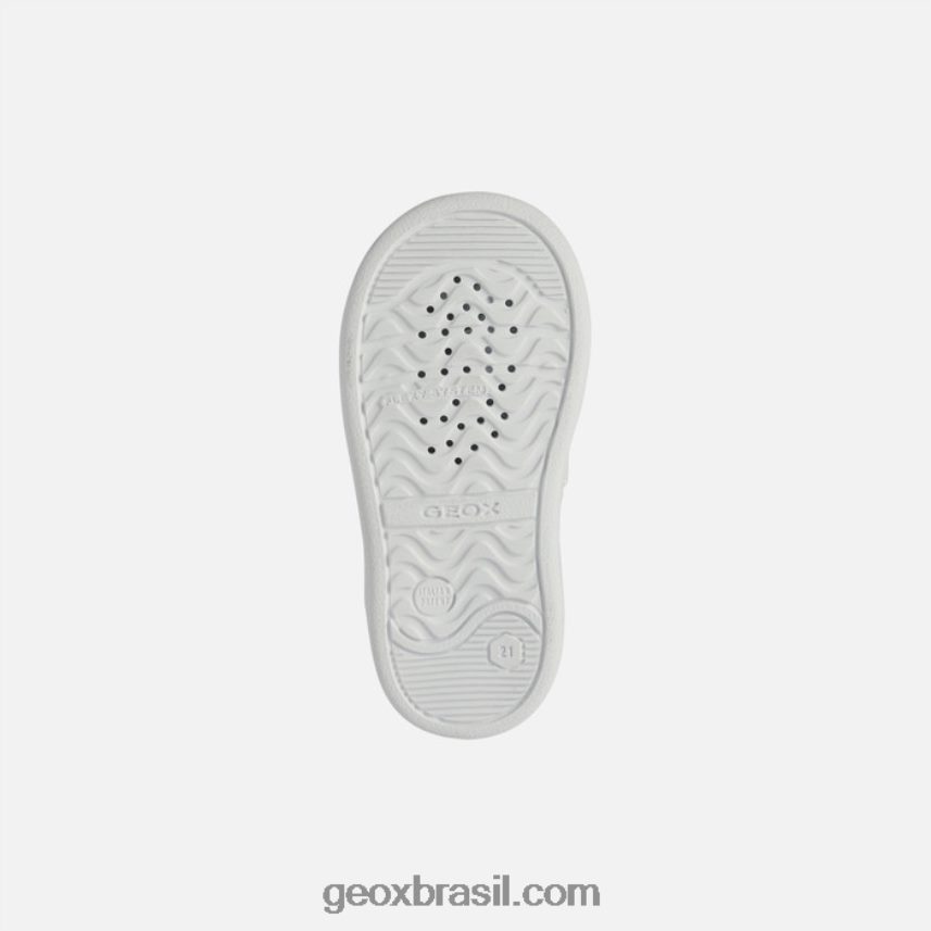 djrock criança branco/vermelho Geox 28TF8X1579