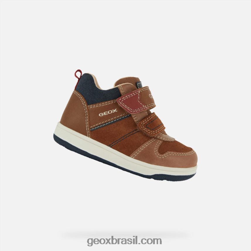 novo filme criança lt marrom/marinho Geox 28TF8X1523
