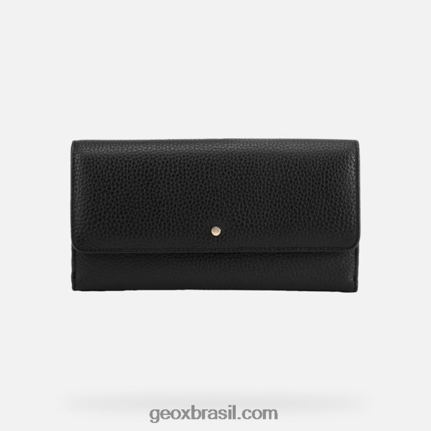 carteira mulher preto Geox 28TF8X1683