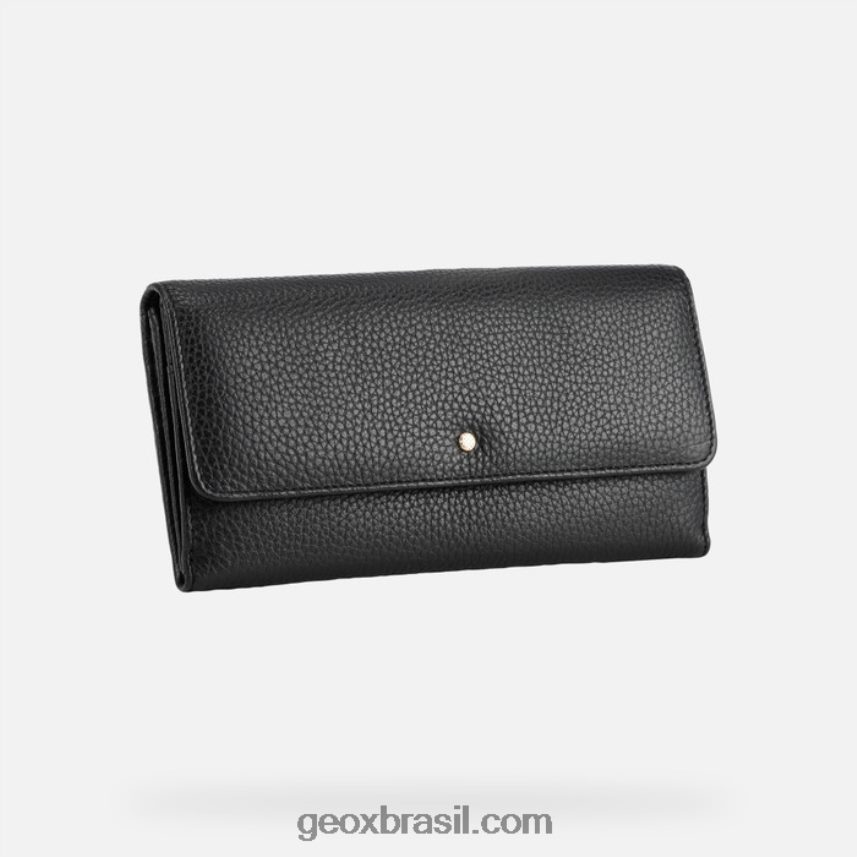 carteira mulher preto Geox 28TF8X1683