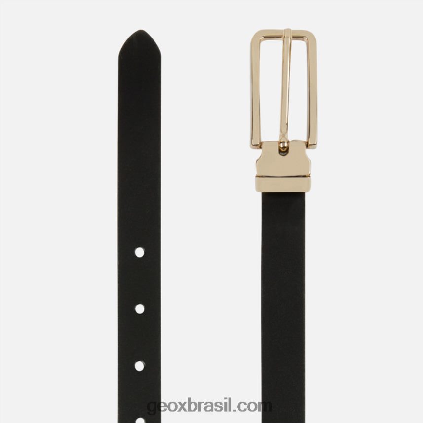 mulher de cinto café preto Geox 28TF8X1695