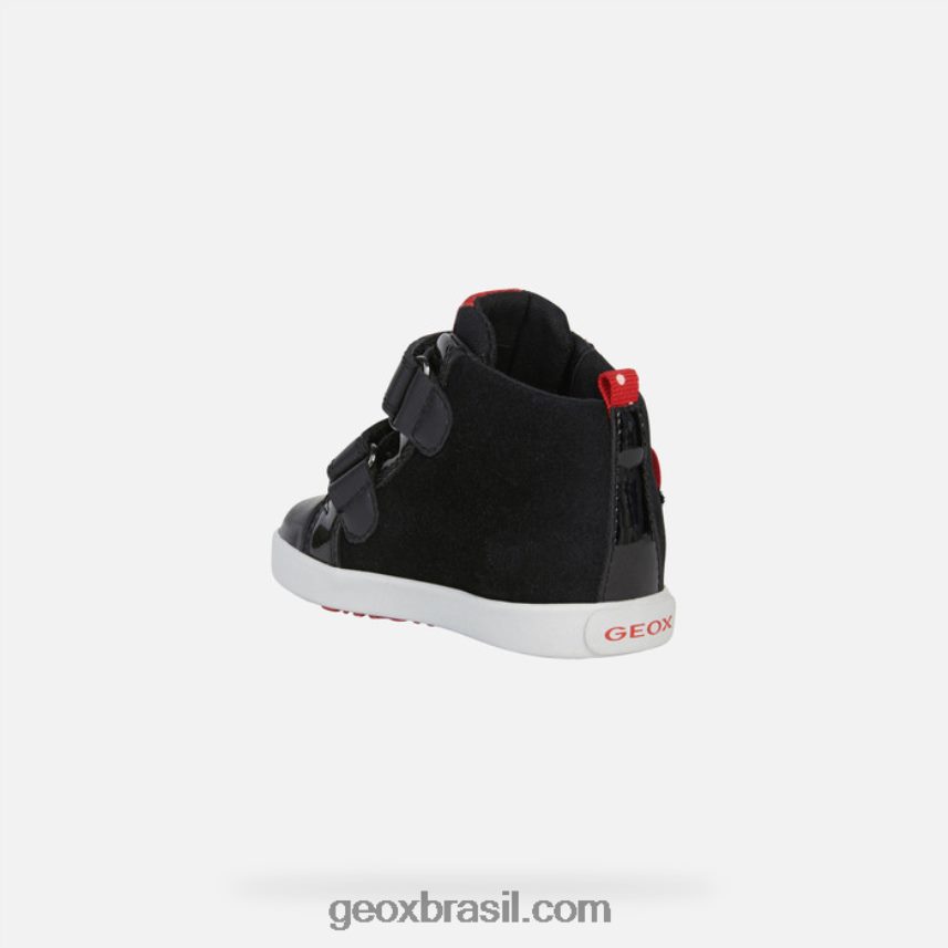 Kilwi criança preto/vermelho Geox 28TF8X1607