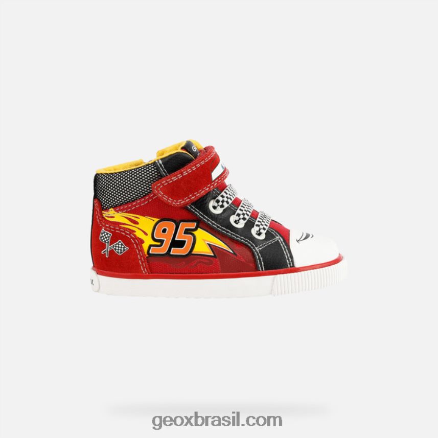 Kilwi criança vermelho preto Geox 28TF8X1622