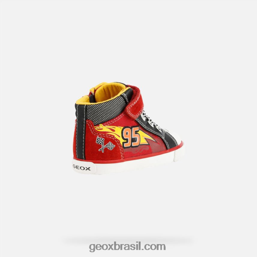 Kilwi criança vermelho preto Geox 28TF8X1622