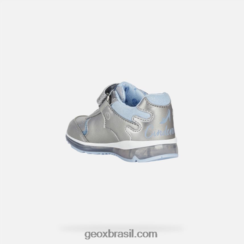 fazer criança Prata escura Geox 28TF8X1583