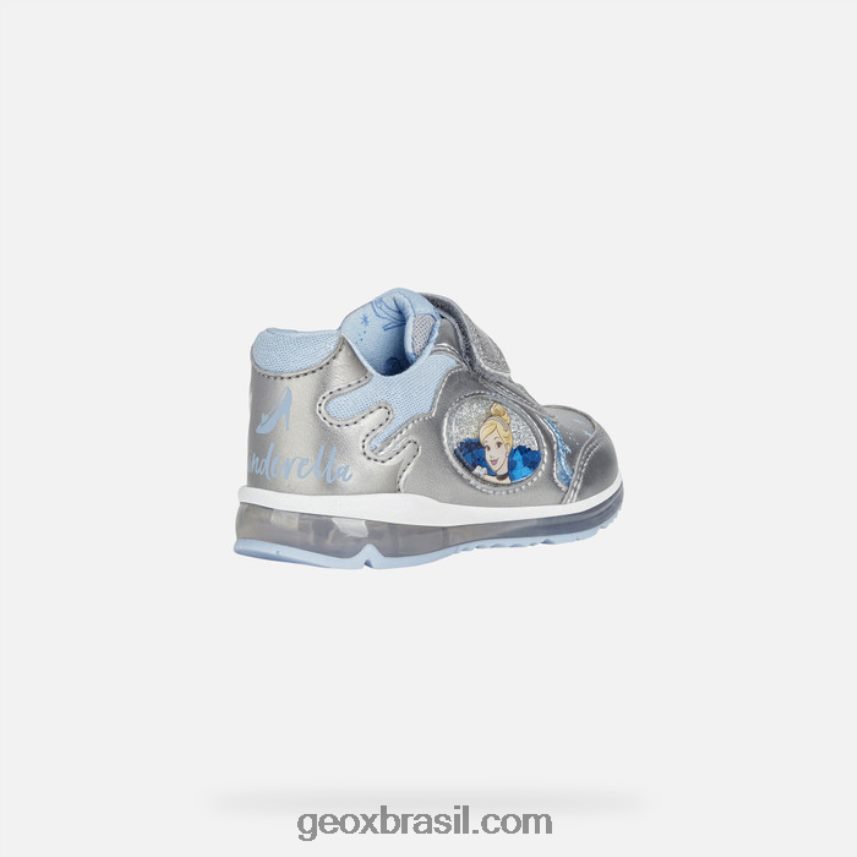 fazer criança Prata escura Geox 28TF8X1583