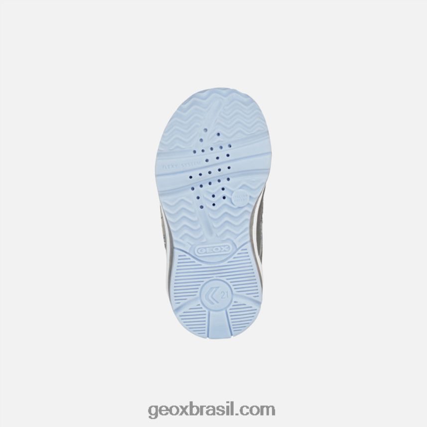 fazer criança Prata escura Geox 28TF8X1583