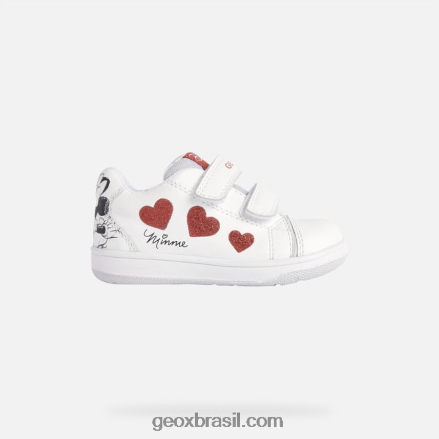 novo filme bebê branco Geox 28TF8X1522