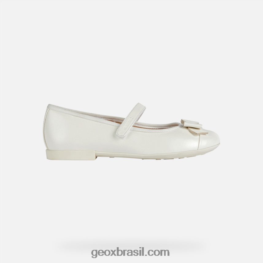 garota plié branco Geox 28TF8X1877