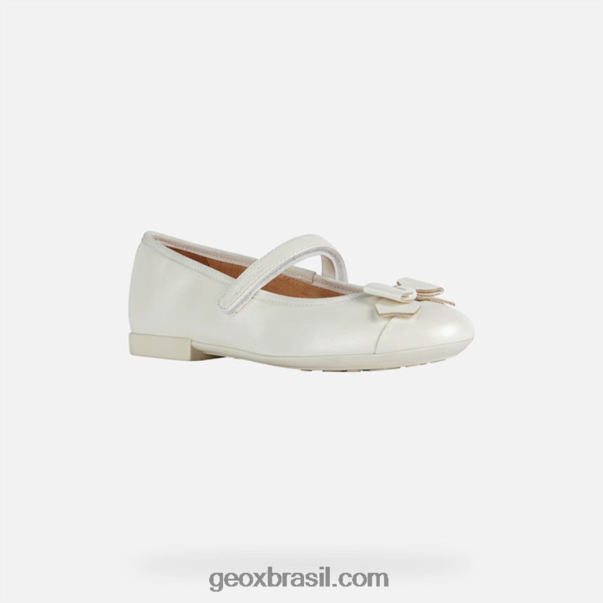 garota plié branco Geox 28TF8X1877