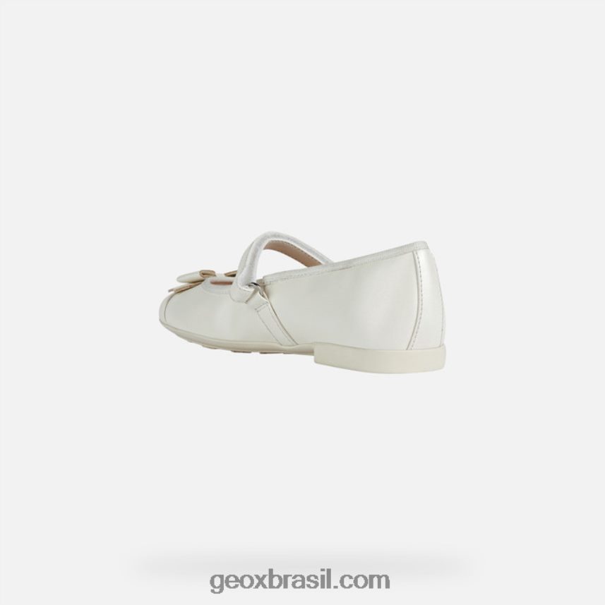 garota plié branco Geox 28TF8X1877
