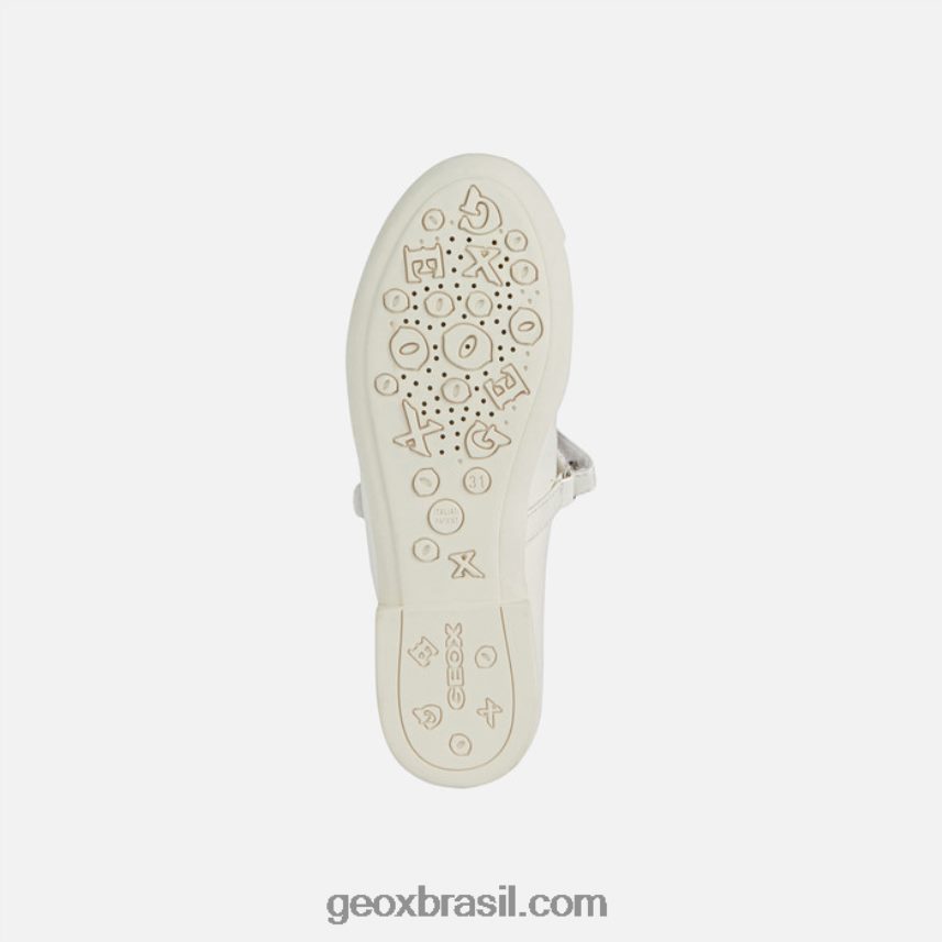 garota plié branco Geox 28TF8X1877