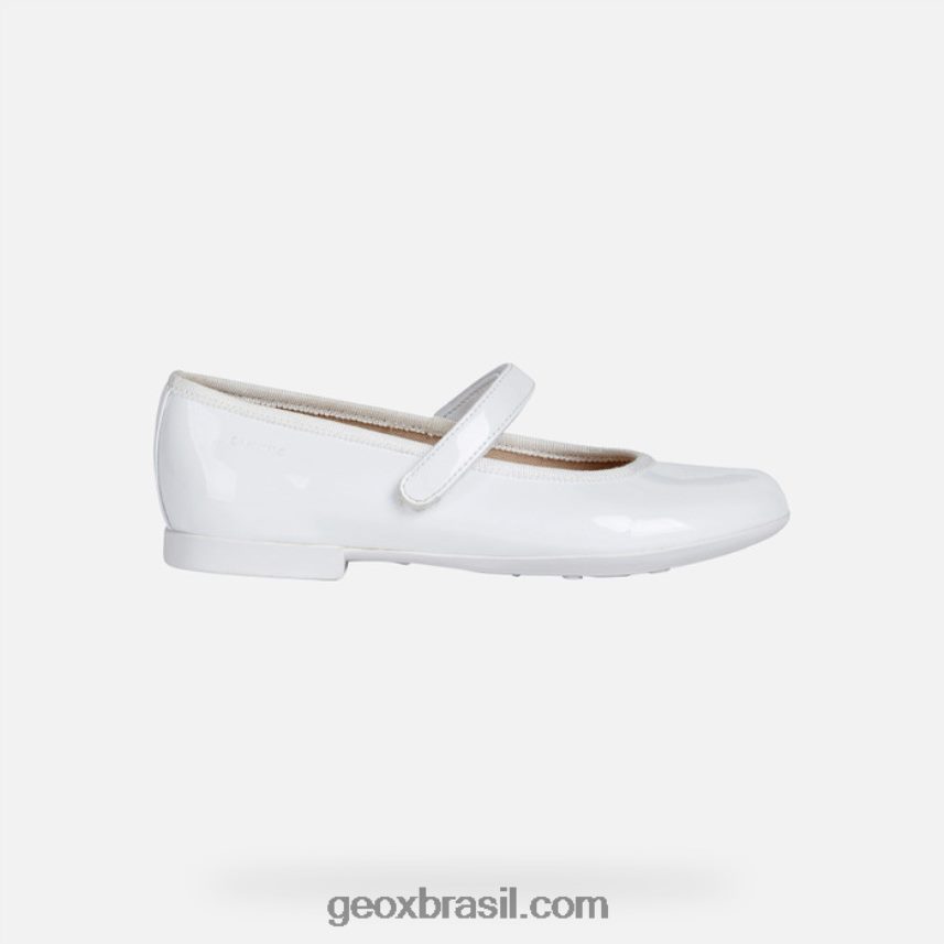 garota plié branco Geox 28TF8X1915