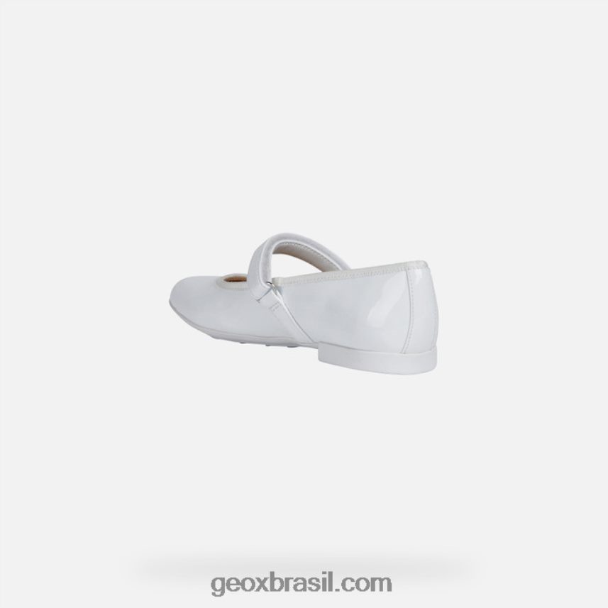 garota plié branco Geox 28TF8X1915