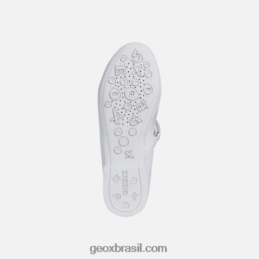 garota plié branco Geox 28TF8X1915