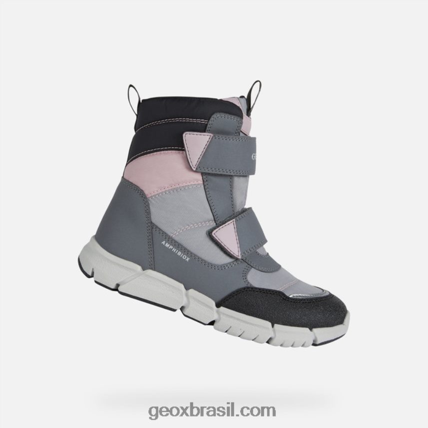 flexyper abx júnior cinza/rosa Geox 28TF8X1041