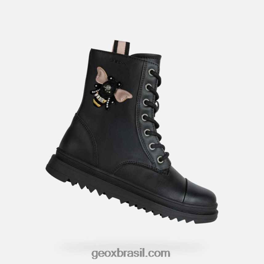 garota de queixo caído preto Geox 28TF8X1205