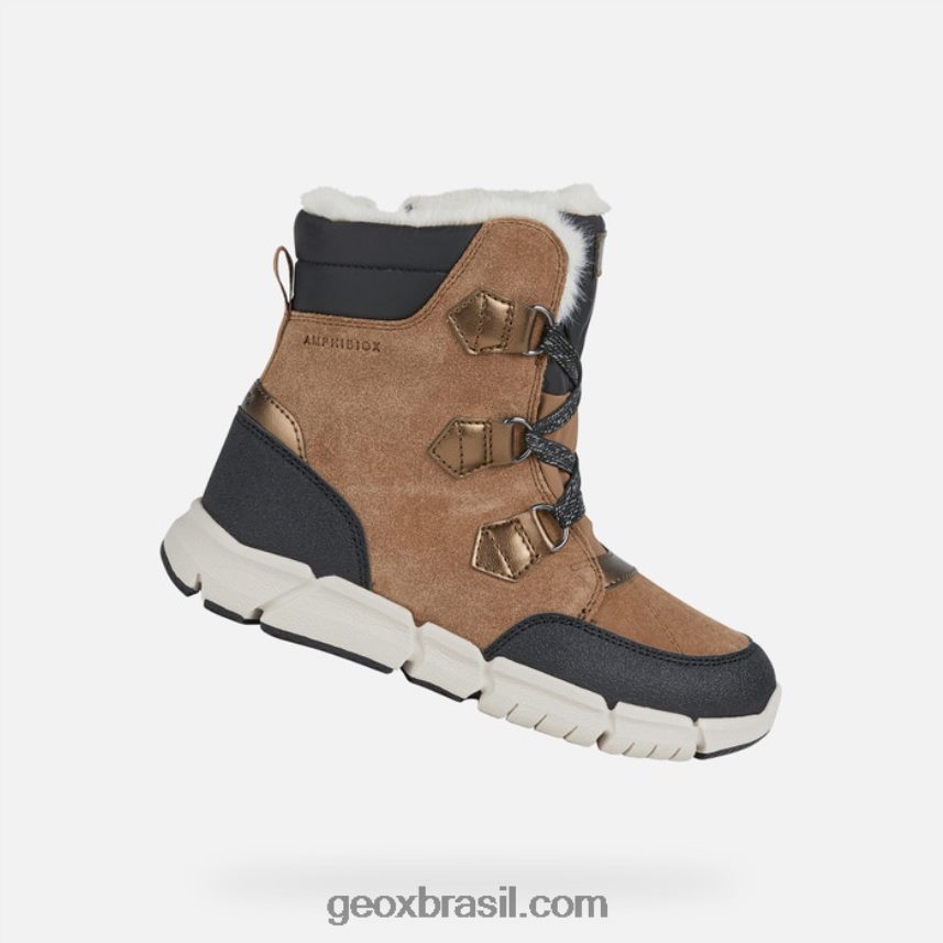 garota flexyper abx uísque/preto Geox 28TF8X1092