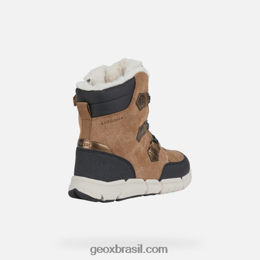 garota flexyper abx uísque/preto Geox 28TF8X1092