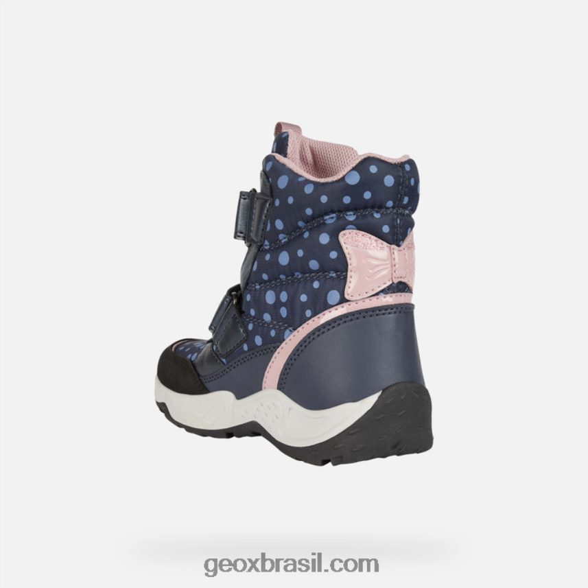 menina abx sentiero marinho/rosa Geox 28TF8X1110