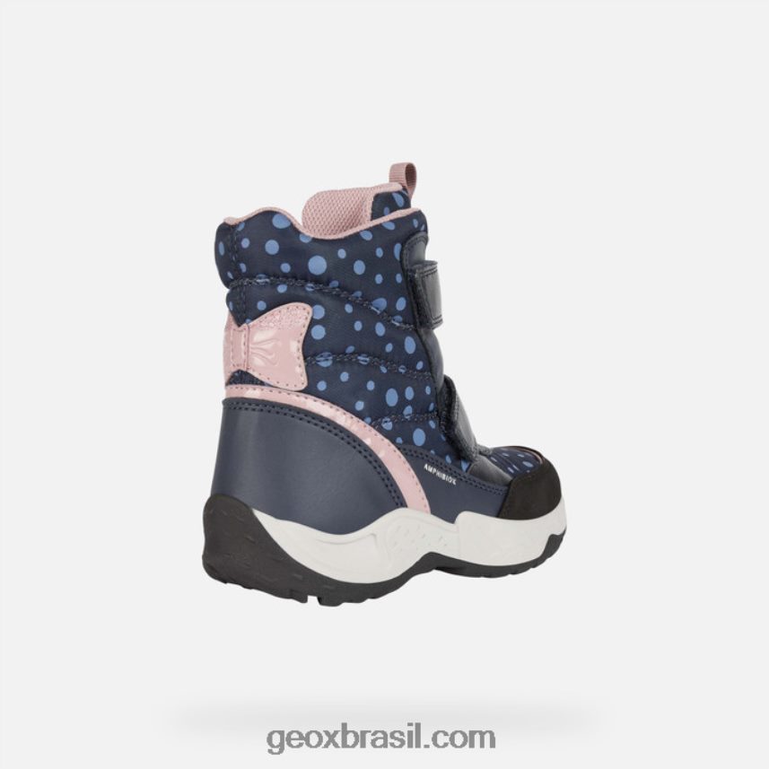 menina abx sentiero marinho/rosa Geox 28TF8X1110