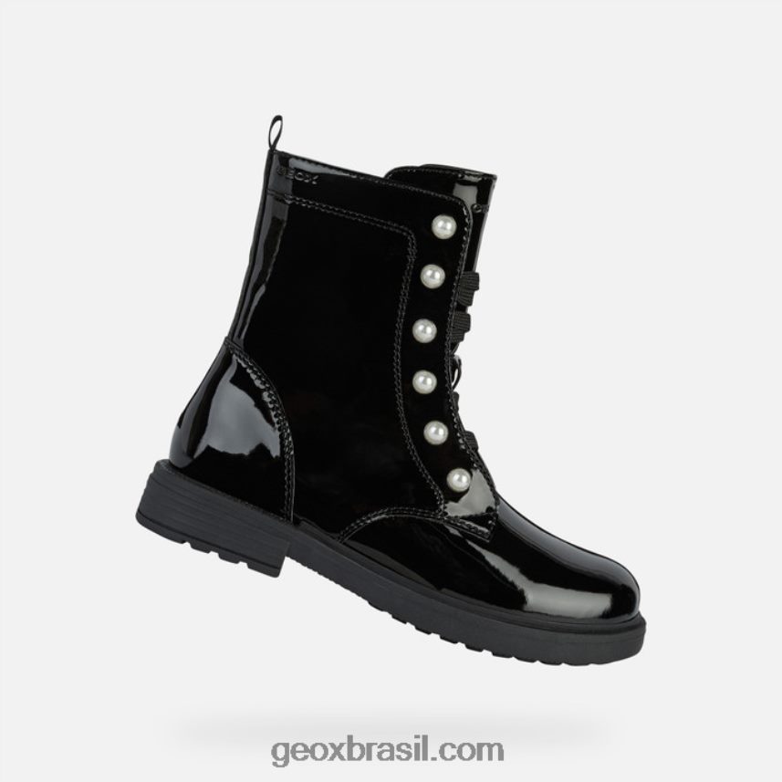 menina éclair preto Geox 28TF8X1212