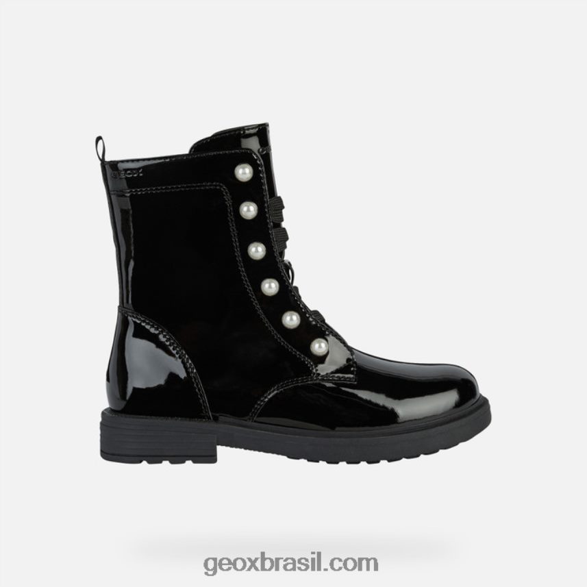 menina éclair preto Geox 28TF8X1212
