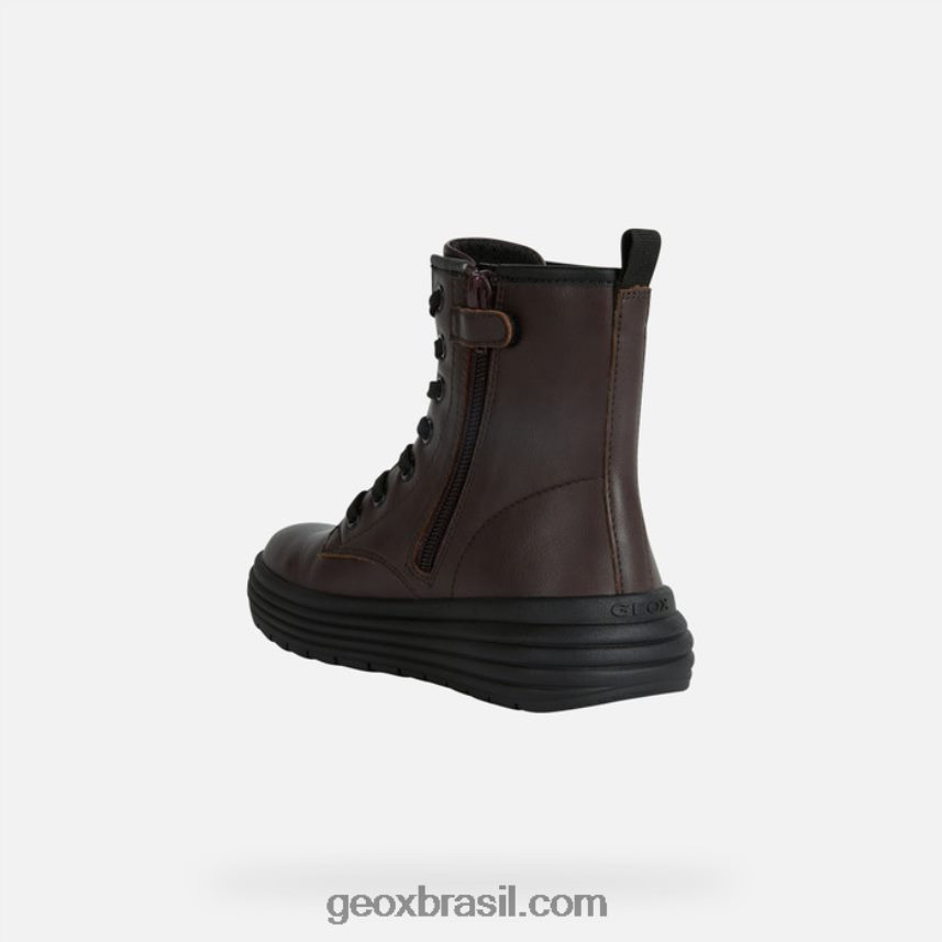 menina phaolae bordô escuro Geox 28TF8X1167