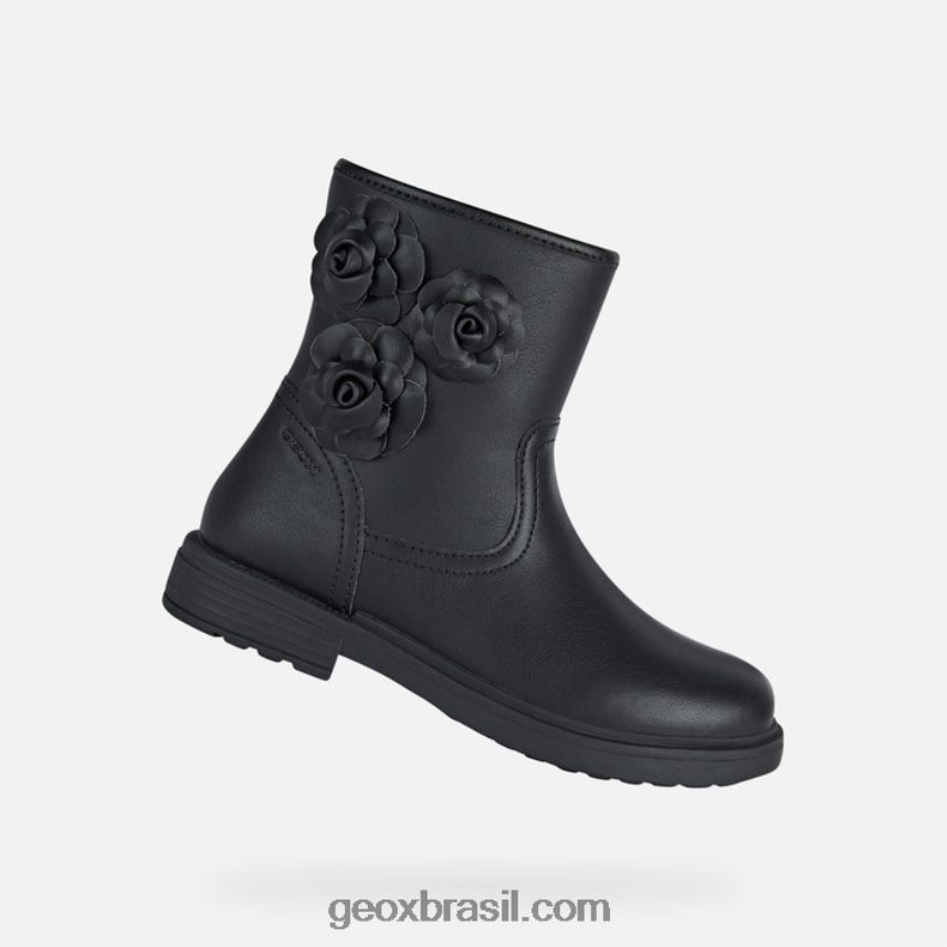 menina éclair preto Geox 28TF8X1164