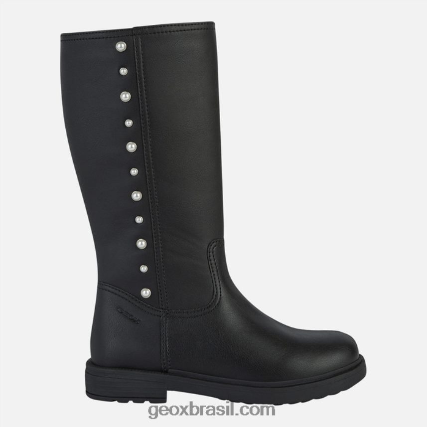 menina éclair preto Geox 28TF8X1932