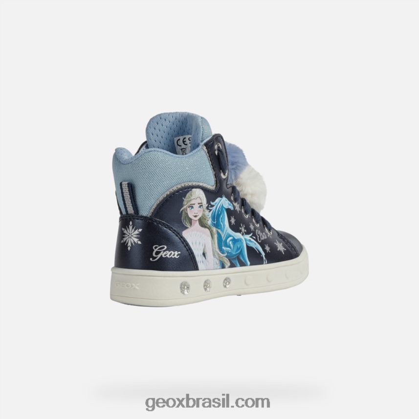 garota skylin azul marinho/céu Geox 28TF8X1252